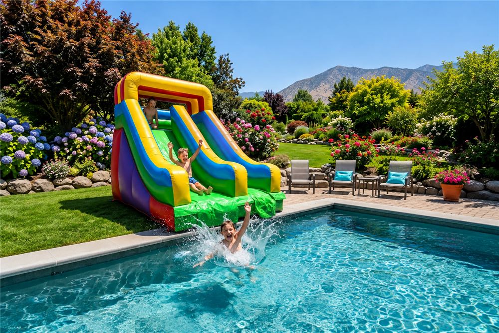 Tobogán Borde Piscina