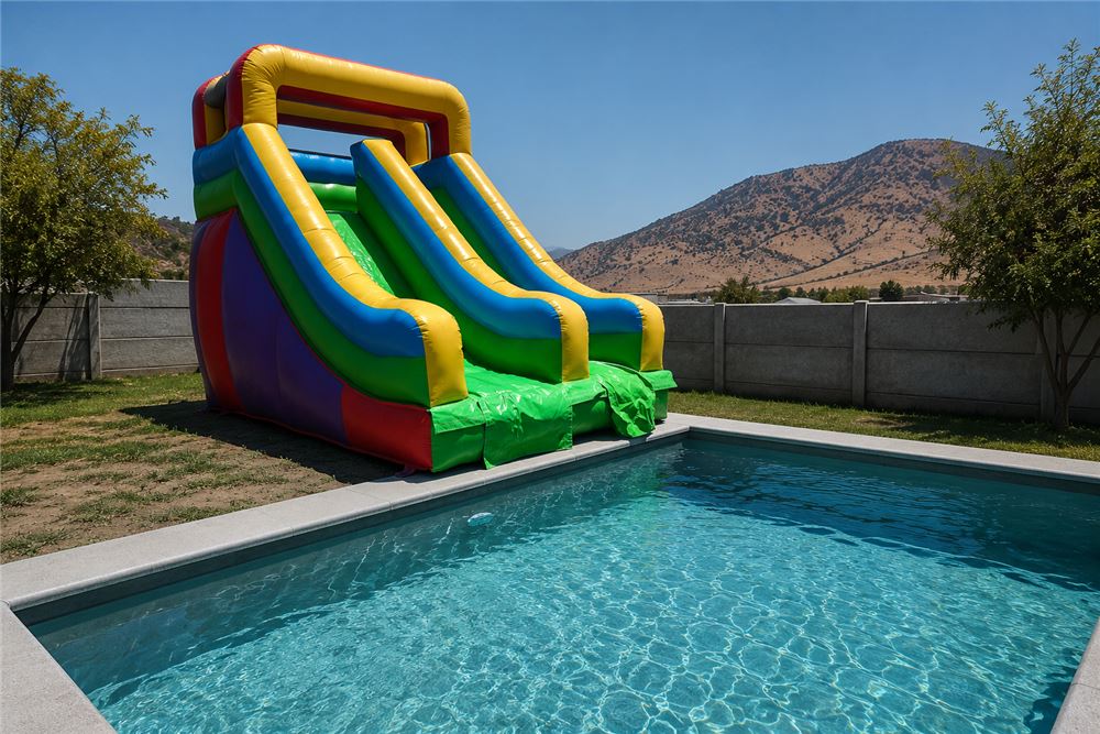 Tobogán Borde Piscina
