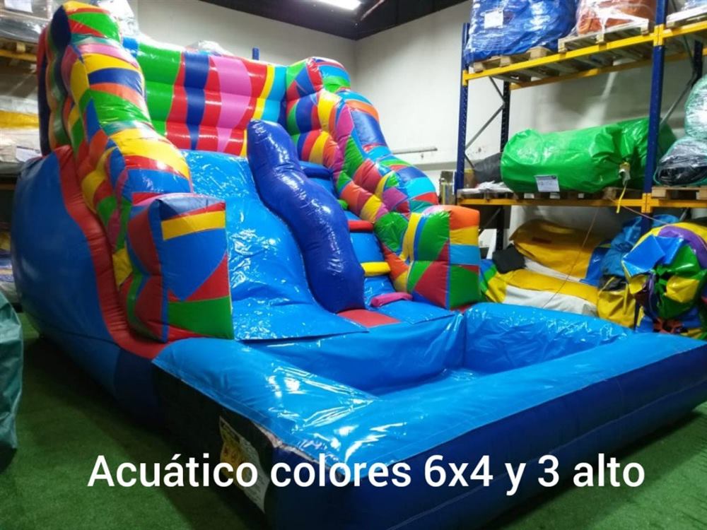 Acuático Olas Azul
